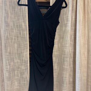 Chic Black Backless Dress